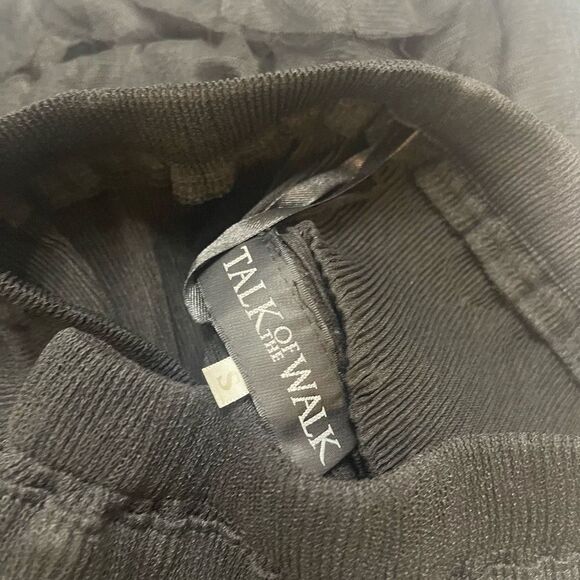 Talk Of The Walk Black Lagenlook Art To Wear Skirt Size Small - Picture 6 of 8